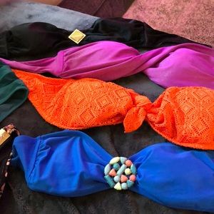 Miss match bathing suits !